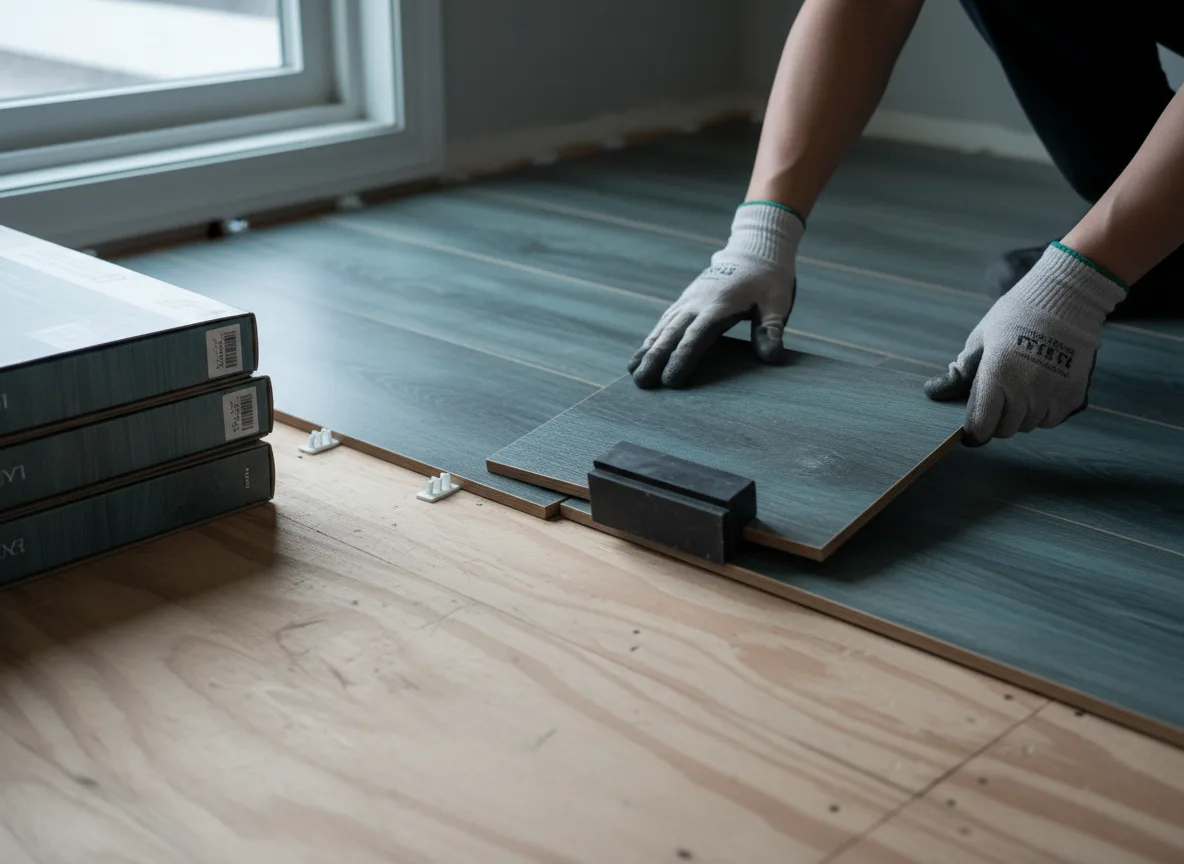 Luxury Vinyl Plank Installation company in Texico, IL